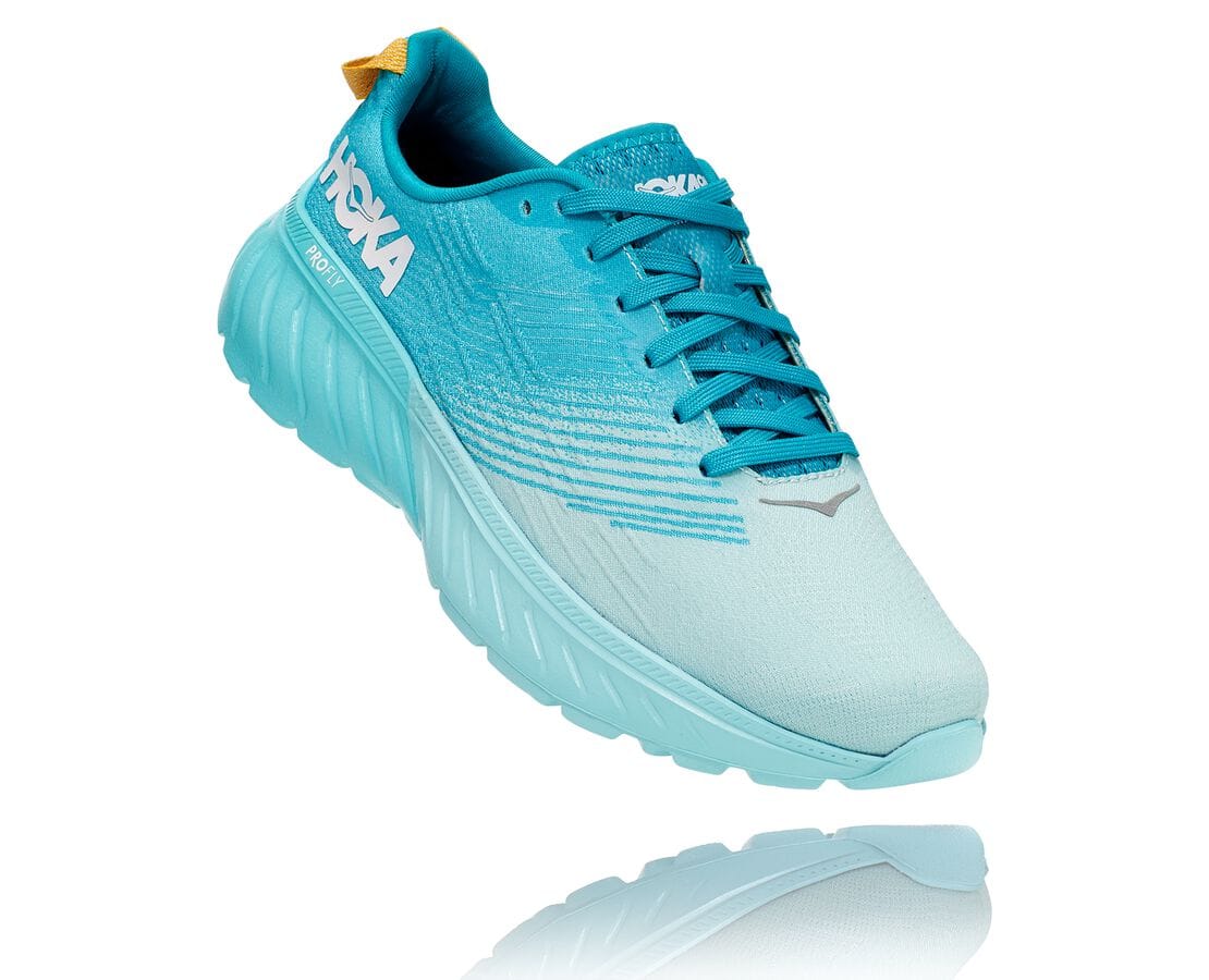 Hoka One One Mach 3 Női Edzőcipő Türkiz / Kék [WZCFY-5827]